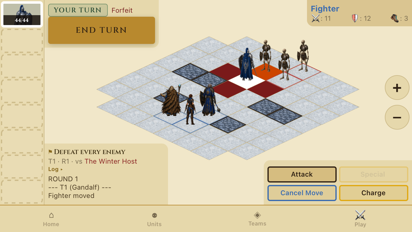 A story campaign encounter